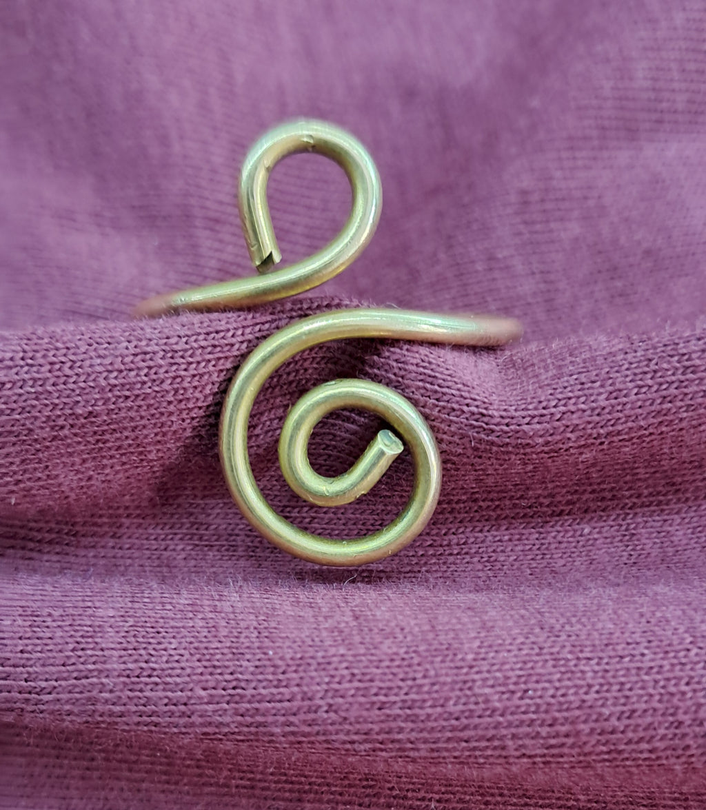 Anillo hecho a mano  bronce