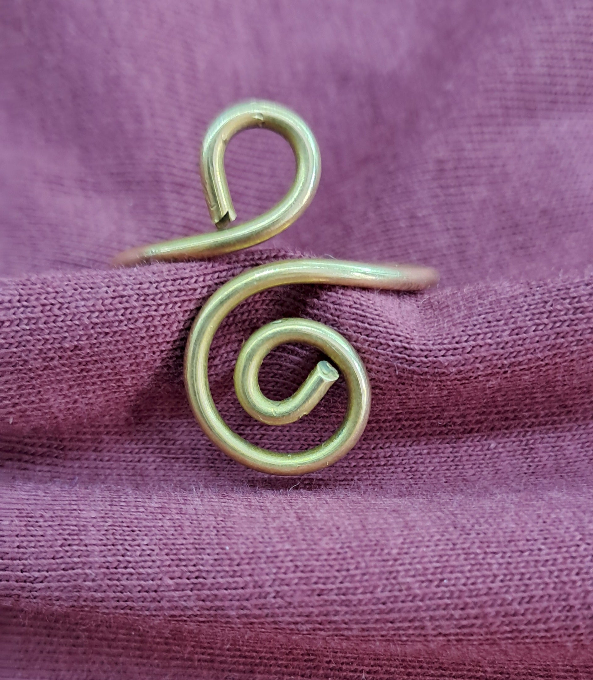 Anillo hecho a mano  bronce