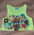Camiseta pintada a mano