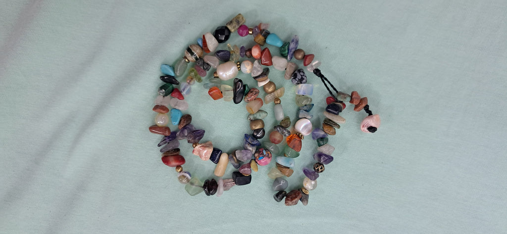 Collar chips minerales