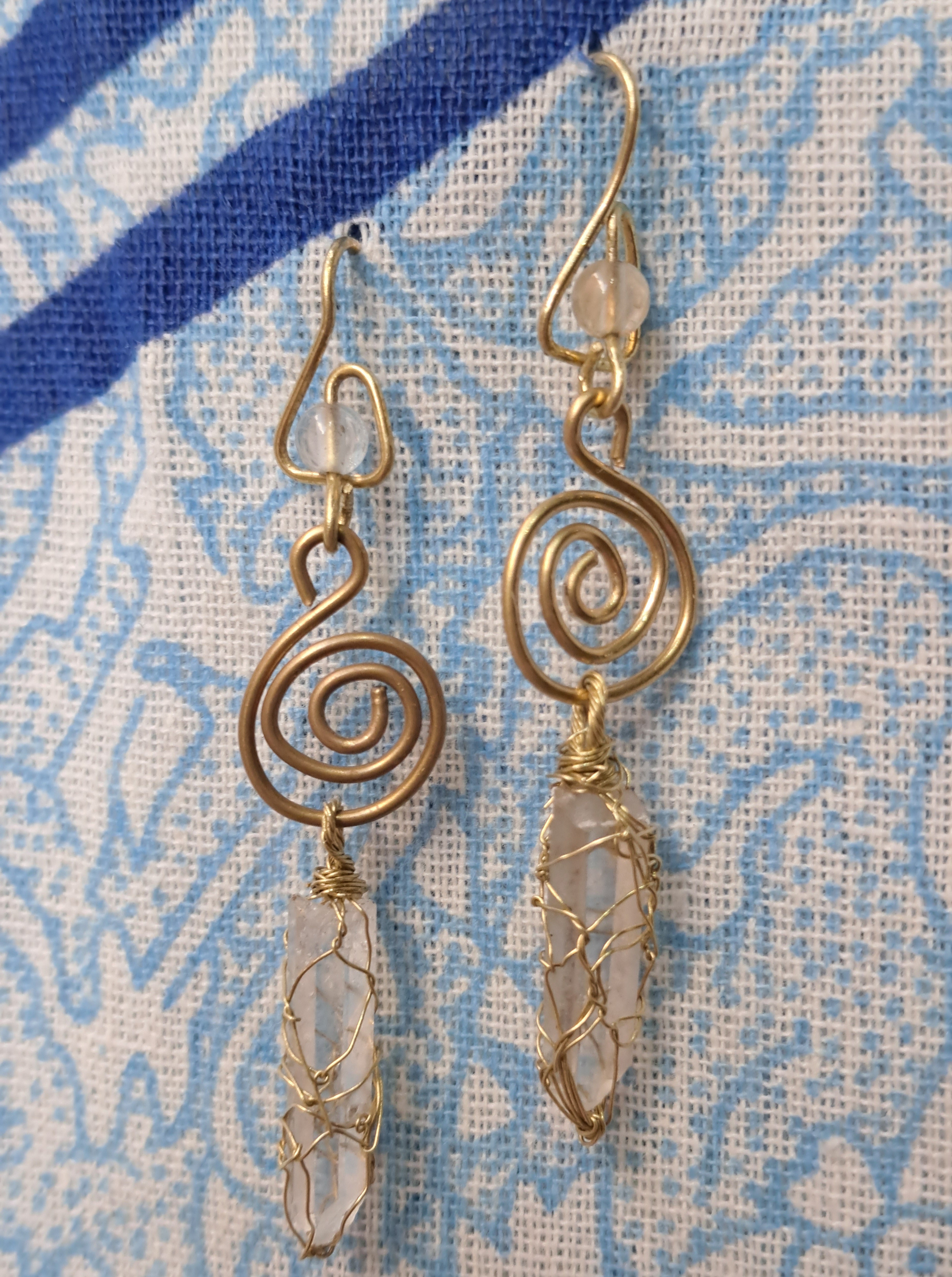 Pendientes artesanales