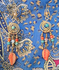 Pendientes pachamama artesanales