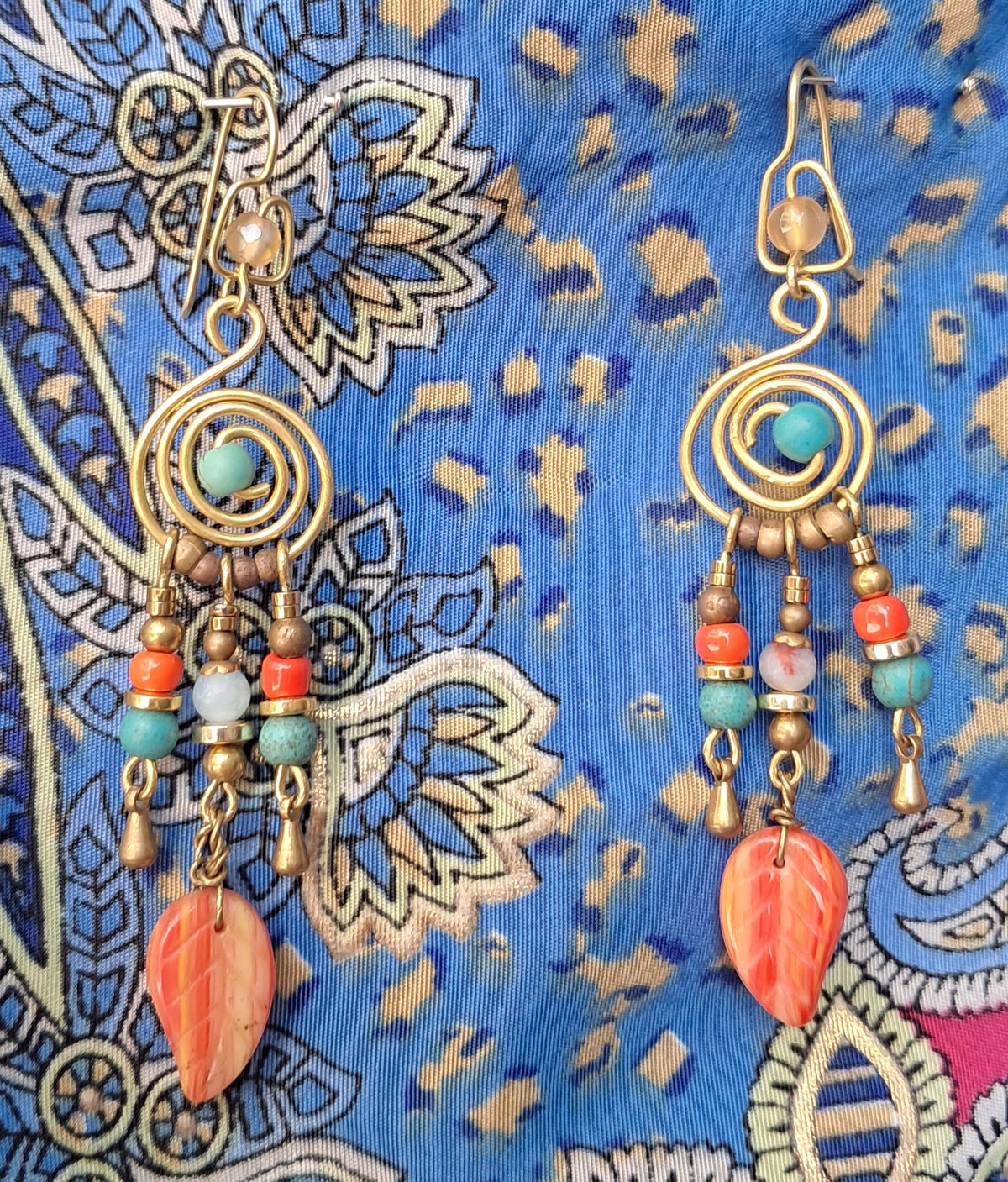 Pendientes pachamama artesanales