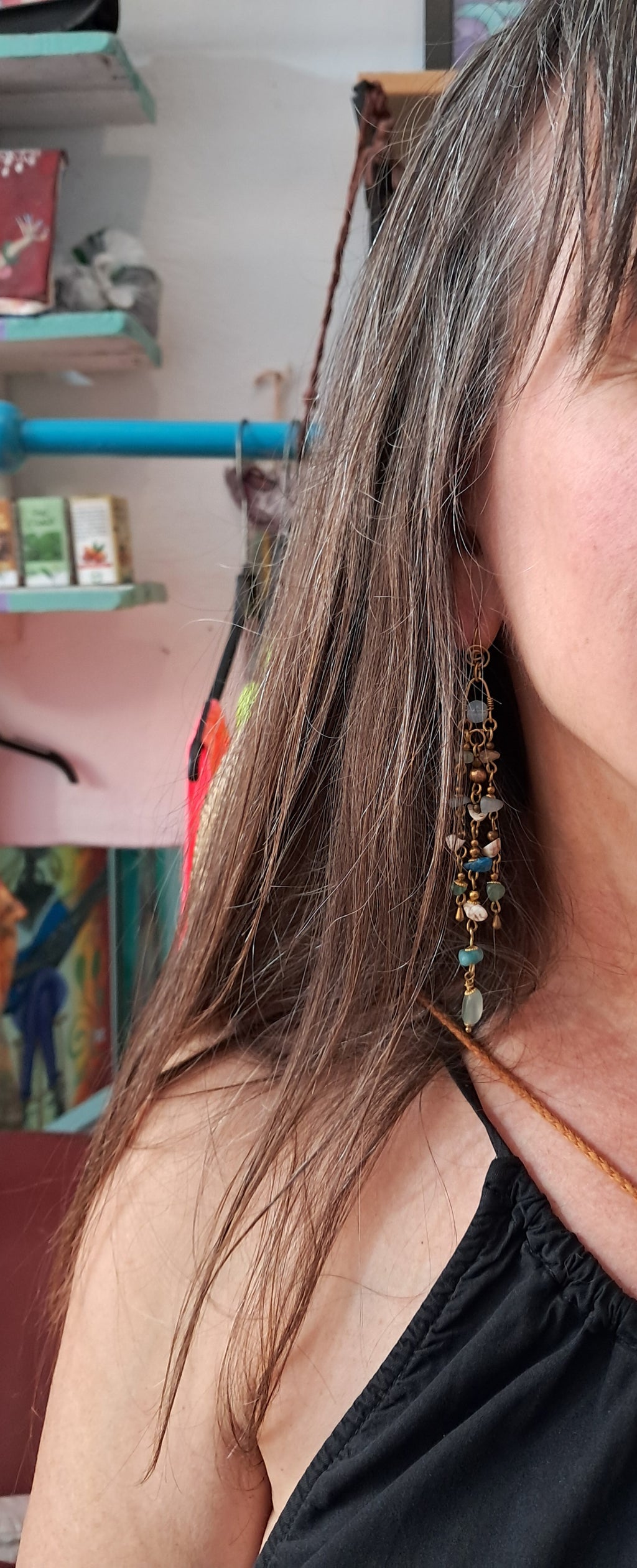 Pendientes de minerales