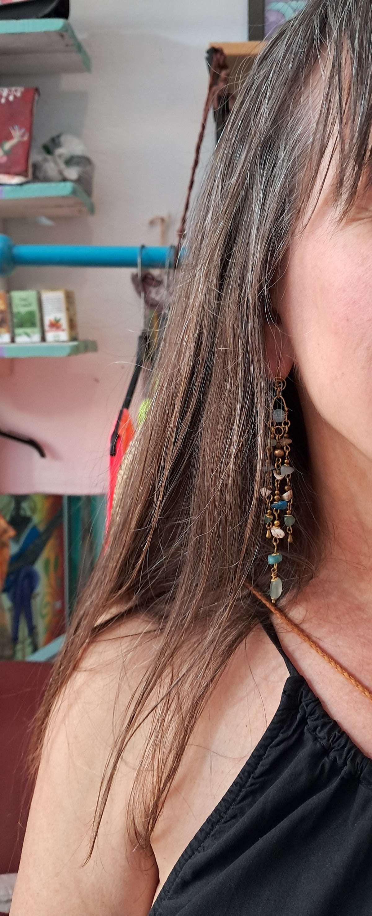 Pendientes de minerales