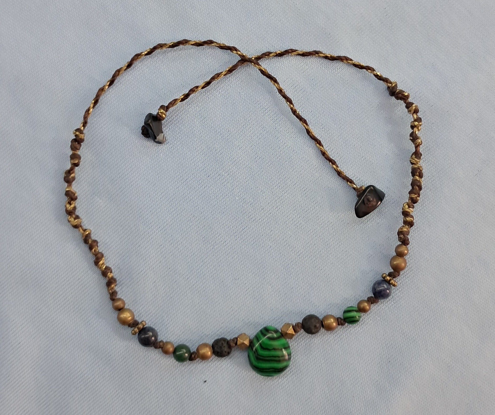 Tobillera minerales artesanales