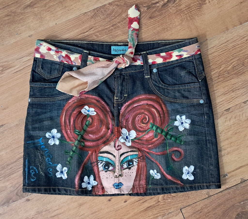 Falda geisha