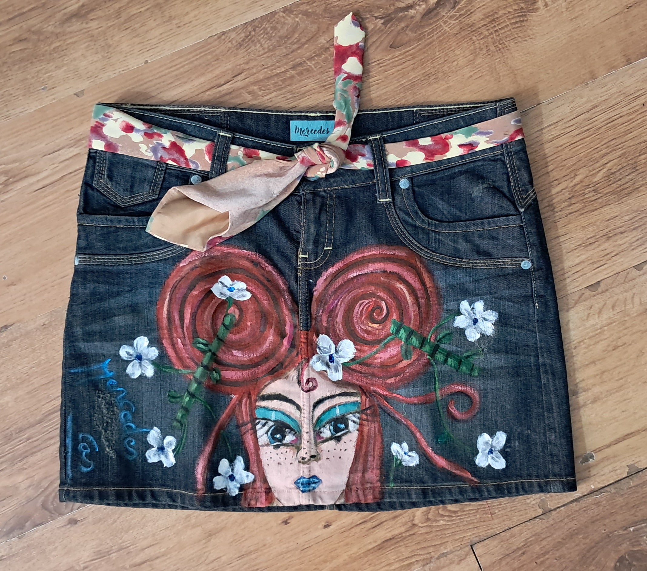 Falda geisha