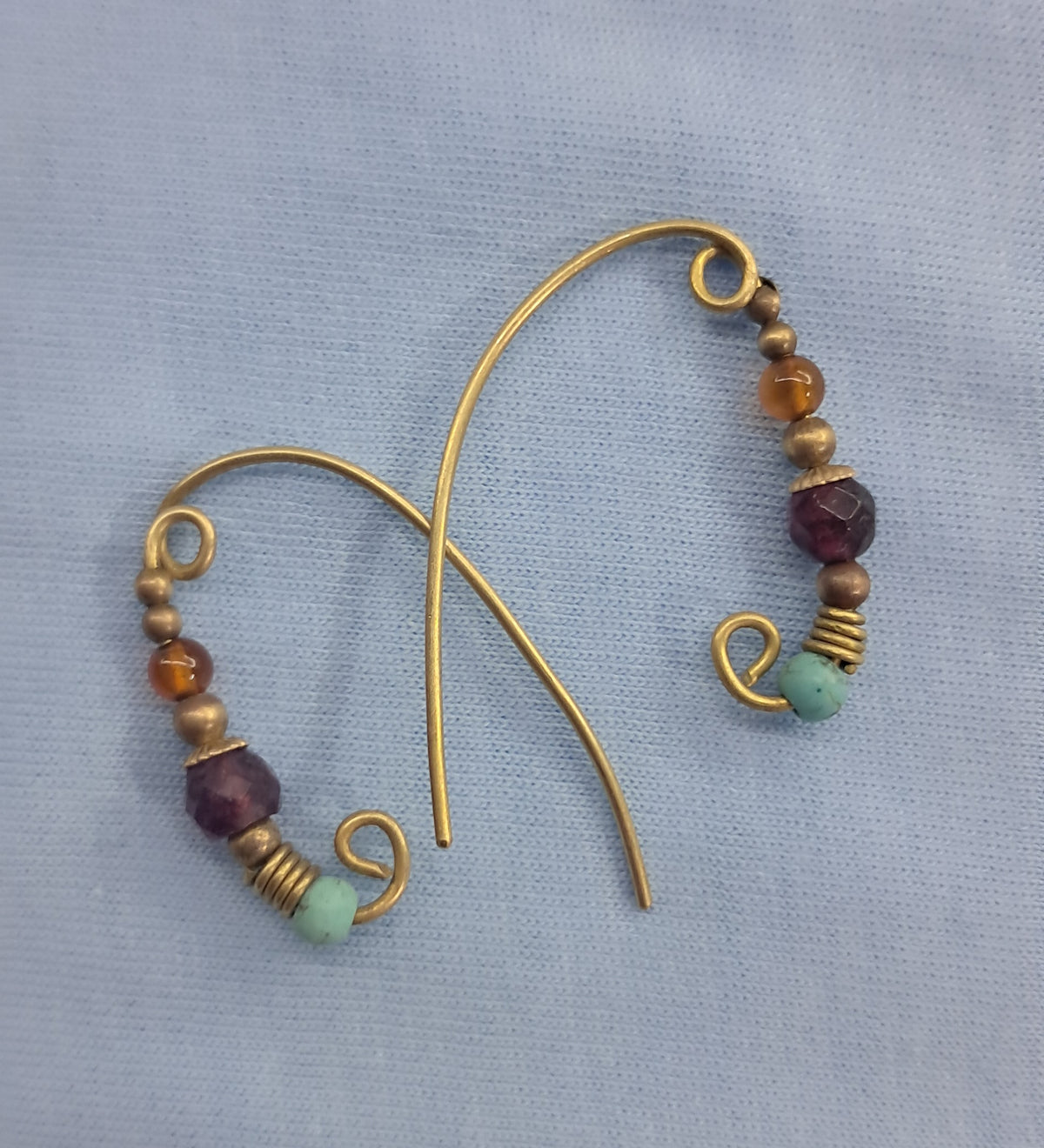 Pendientes tierra y mar