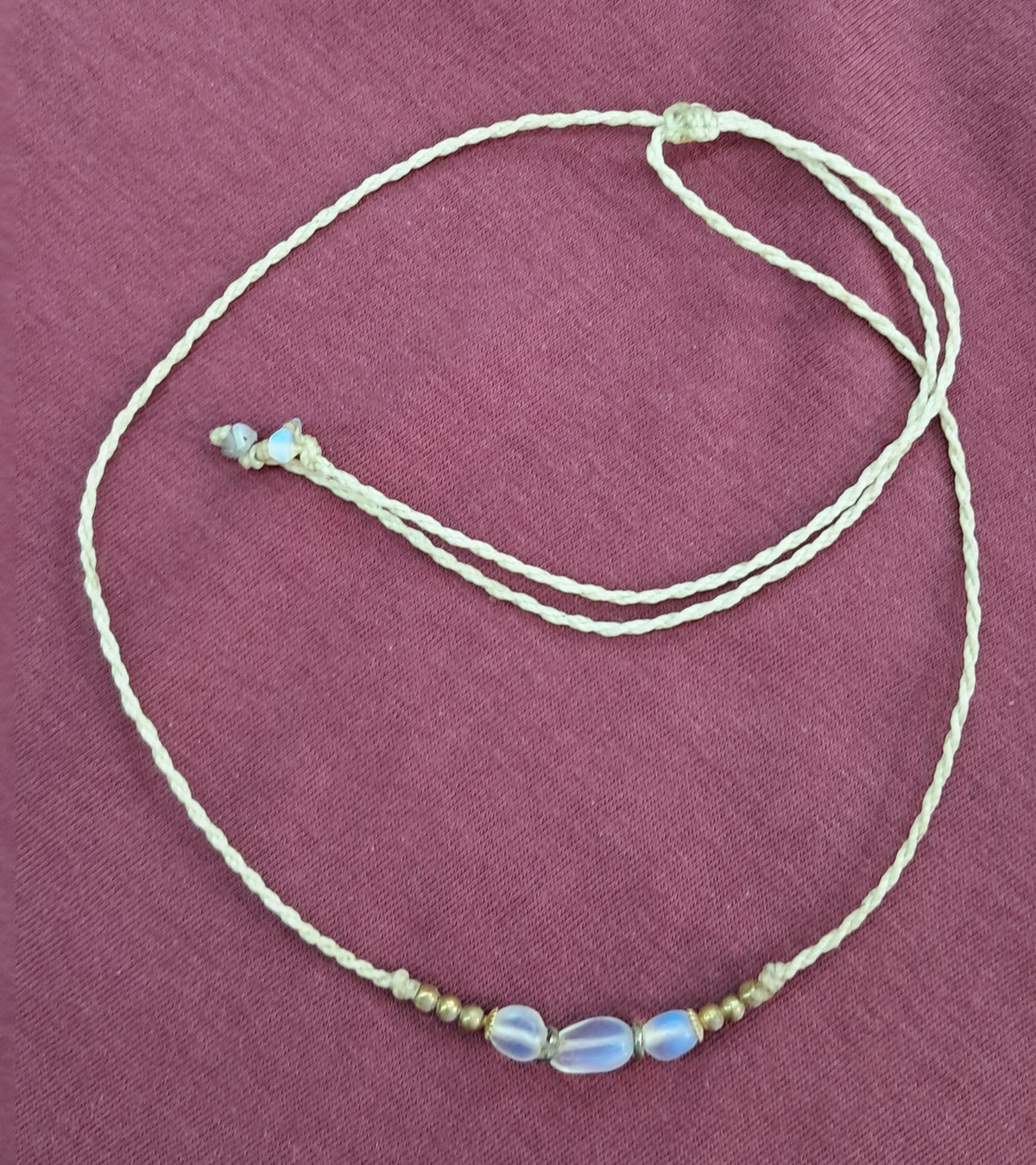 Gargantilla de minerales