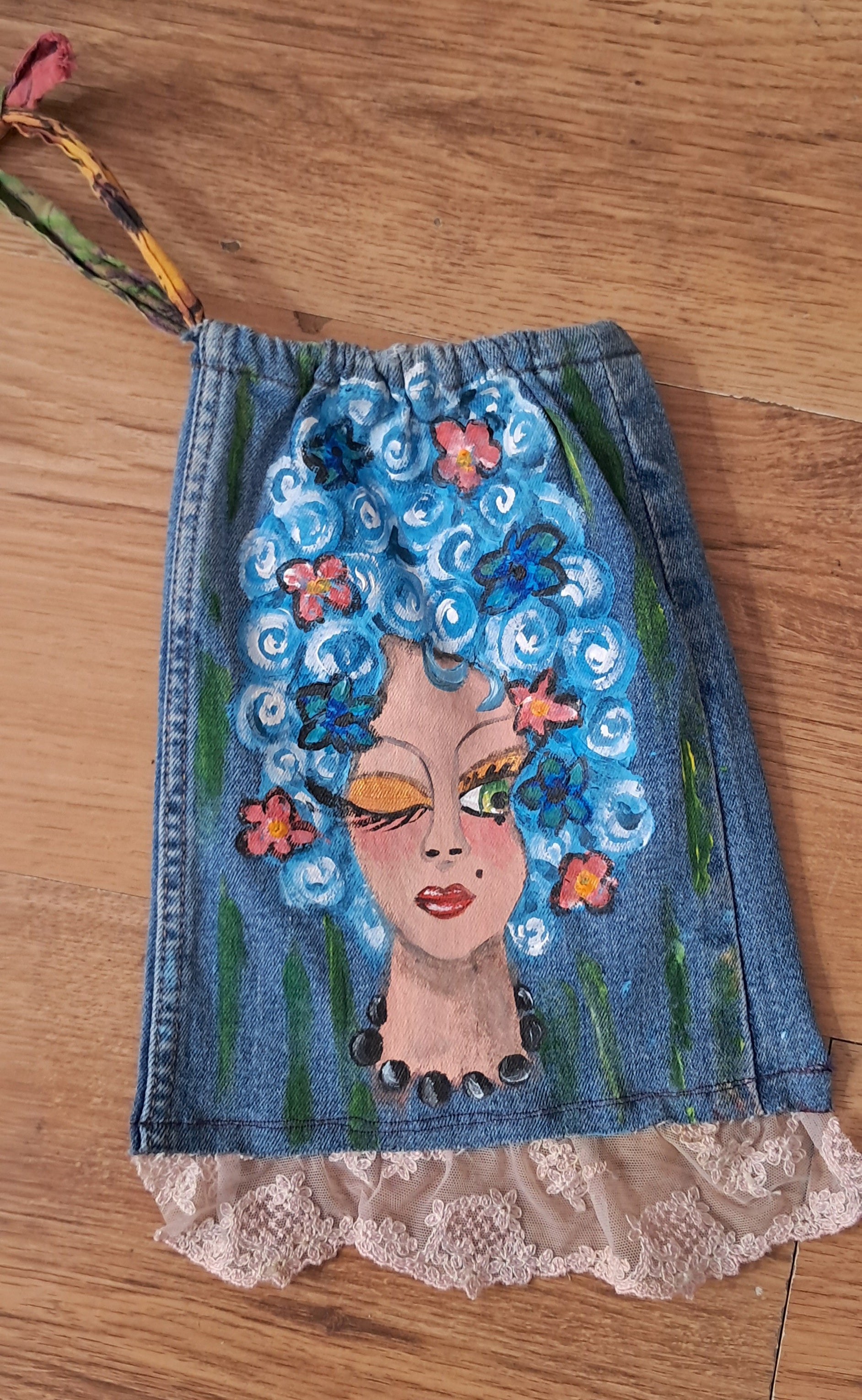 Bolsita jean