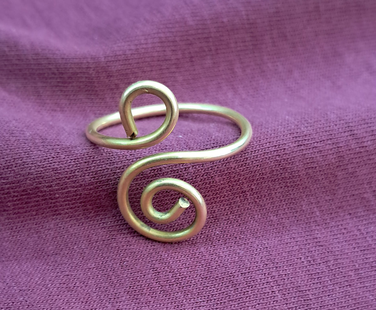 Anillo hecho a mano  bronce