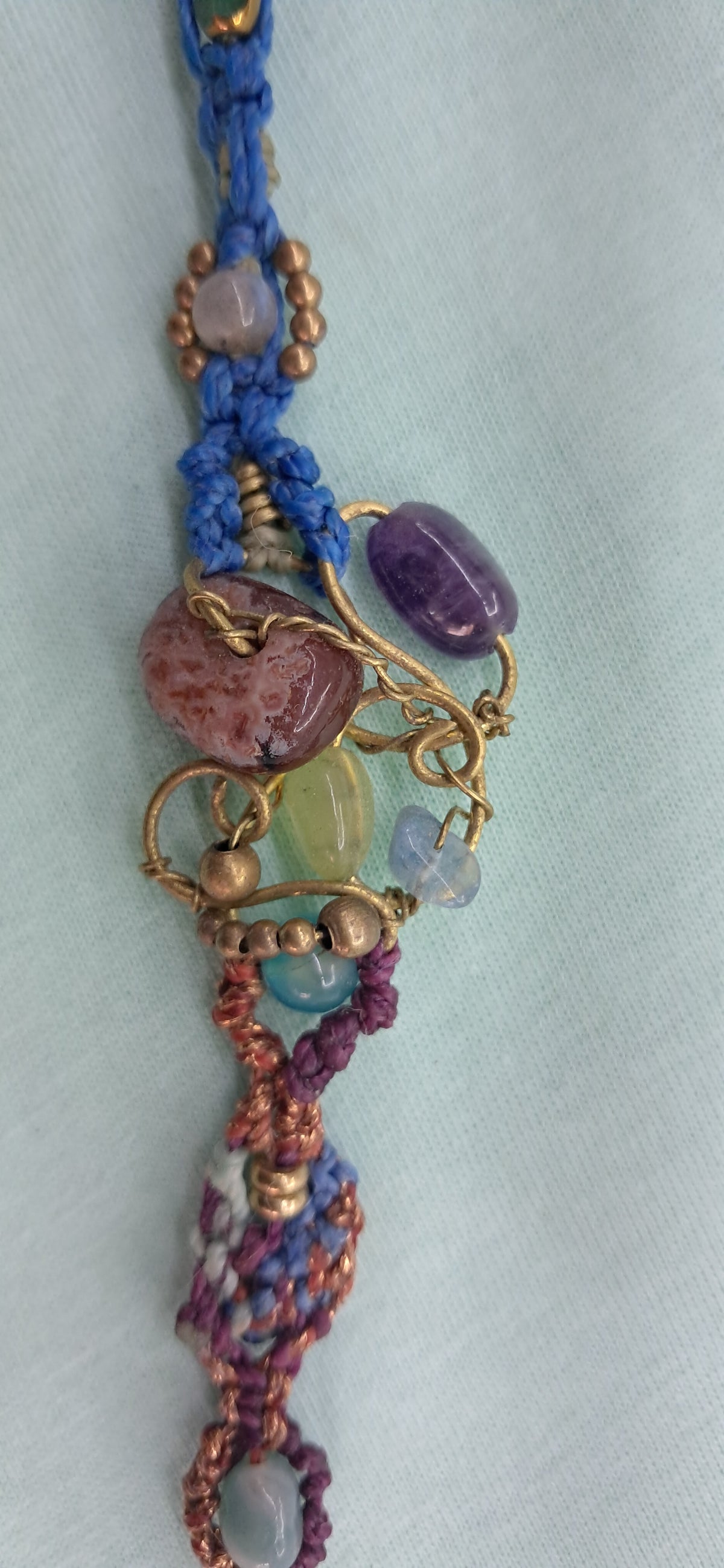 pulsera de diseño arcoiris